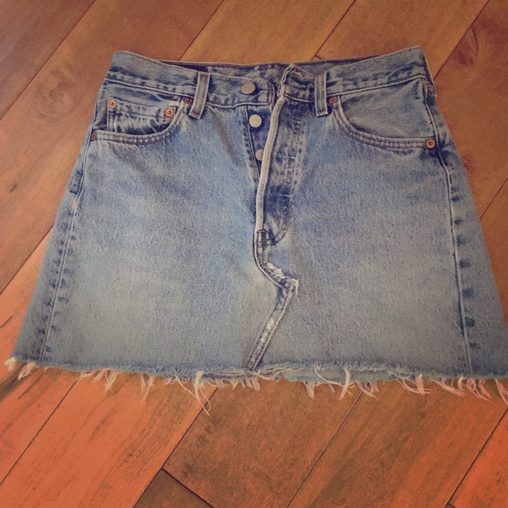 Levi Jean Mini Skirt